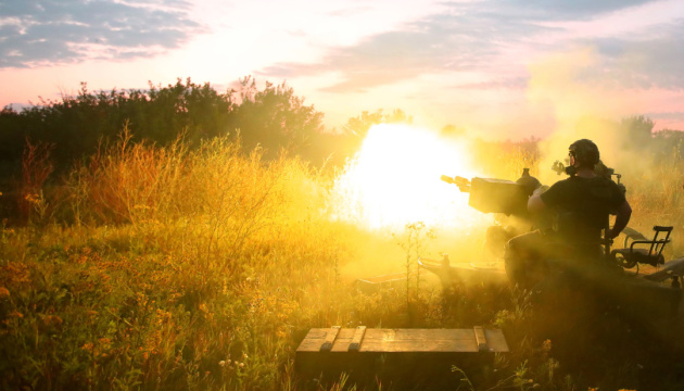 National Guard members mopping up Russian positions in Zaporizhzhia direction