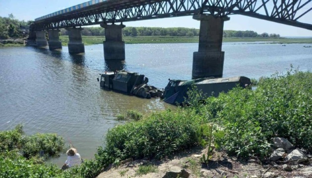 На Харківщині військові рф намагаються форсувати річку Оскіл