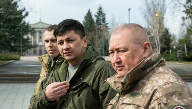 «Ми на місці»: Кім записав ролик з генералом Марченком