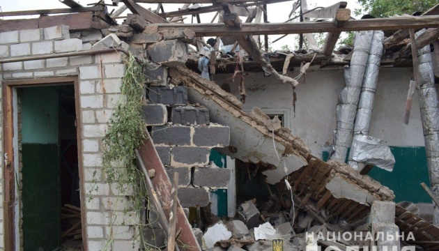 Повреждены 100 домов: полиция показала последствия ракетных обстрелов Краматорска