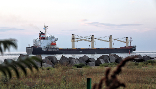 Eight more vessels loaded with grain leave Ukrainian ports