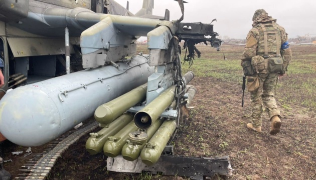 Ukraine Army destroys Russia’s Ka-52 helicopter, three UAVs