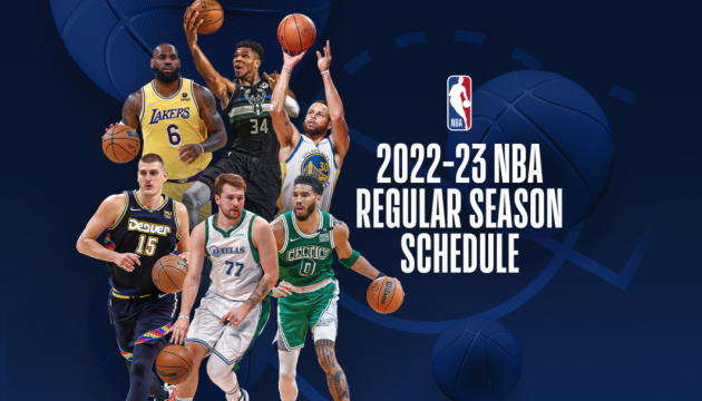 Баскетбол: став відомий календар матчів НБА сезону-2022/2023
