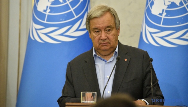 Генсек ООН не має оптимізму щодо переговорів з рф, але сподівається на мир у 2023 році