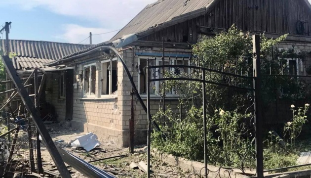 Marhanets came under enemy shelling, two civilians injured 