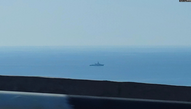 V mori pri južnom pobreží Krymu boli spozorované štyri vojnové lode Ruskej federácie