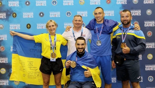 Ukrainians win four medals at Warrior Games so far