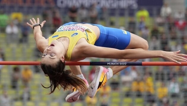Ярослава Магучих - чемпионка Европы по прыжкам в высоту