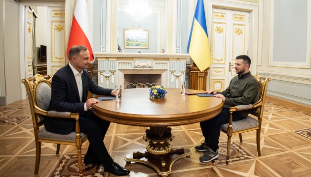 Зеленський поговорив з Дудою про очікування від саміту НАТО у Вільнюсі