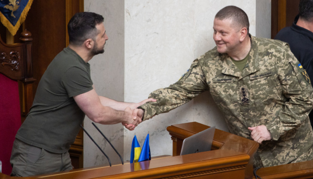 Zaluzhnyi to remain Army’s Commander-in-Chief - Zelensky