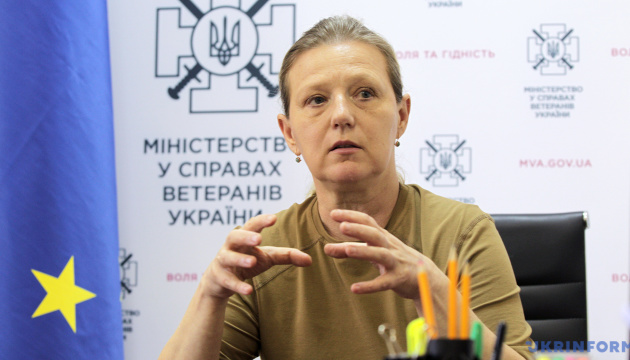 Після перемоги у війні Україна не зможе функціонувати без ветеранської політики - Лапутіна