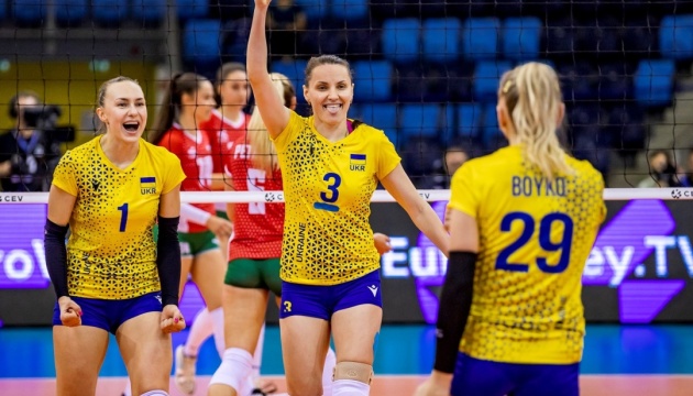 Українські волейболістки переграли угорок у відборі на Євро-2023