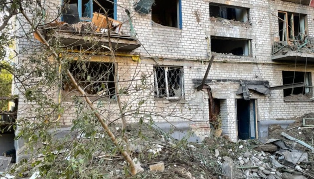 Donetsk RMA shows aftermath of Russian strike on Slovyansk