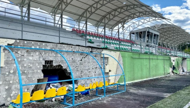 Гутцайт: За час вторгнення російські війська зруйнували 113 спортивних об’єктів