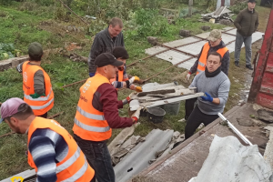 Понад 1400 волонтерів «Добробату» долучилися до відновлення Сумщини