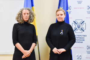 Психологическая реабилитация ветеранов: Лапутина встретилась с координатором системы ООН в Украине