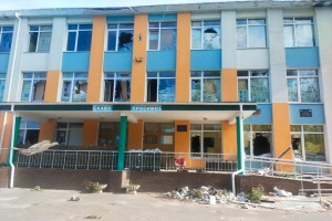В одной из школ Изюма обнаружили командный пункт и импровизированный госпиталь россиян