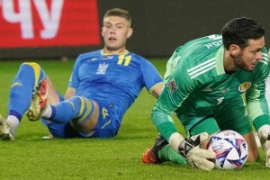 Украина не смогла вернуться в элиту Лиги наций УЕФА, сыграв вничью с Шотландией