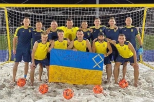 Сборная Украины по пляжному футболу уступила Японии в товарищеской игре