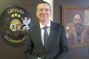 Едгарс Рінкевичс, міністр закордонних справ Латвії
