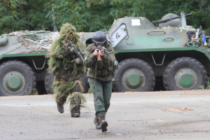 Украина провела военные учения у границы с беларусью