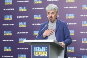Tkachenko: Ucrania necesita 250 millones de euros para las necesidades urgentes de cultura y medios