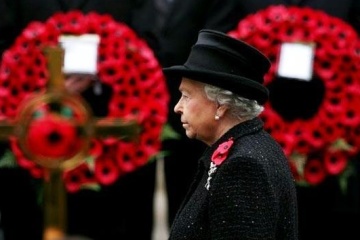 British Embassy in Ukraine flies flag at half-mast in honor of Queen Elizabeth II