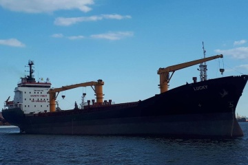 Cinq navires transportant des produits agricoles ont quitté les ports ukrainiens