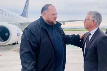 Stefanchuk arrives in Berlin to participate in G7 conference 