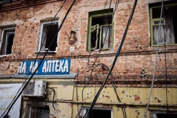 Zelensky shows photos of Kupiansk: Russians left behind devastation and decay