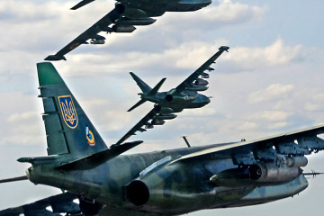 Aviación de las Fuerzas Armadas de Ucrania alcanza 22 objetivos enemigos