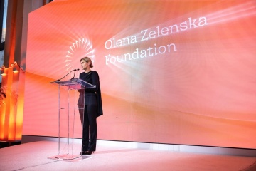 La primera dama de Ucrania presenta su propia fundación benéfica en Nueva York