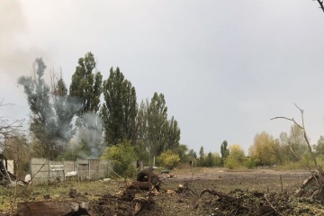 Sloviansk comes under enemy fire