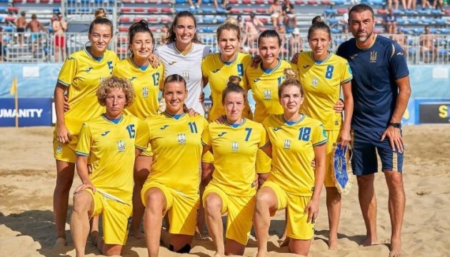 Українські футболістки здобули «срібло» у відборі Всесвітніх пляжних ігор