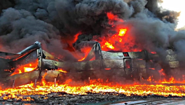 Les forces russes ont frappé un dépôt pétrolier à Kryvyi Rih