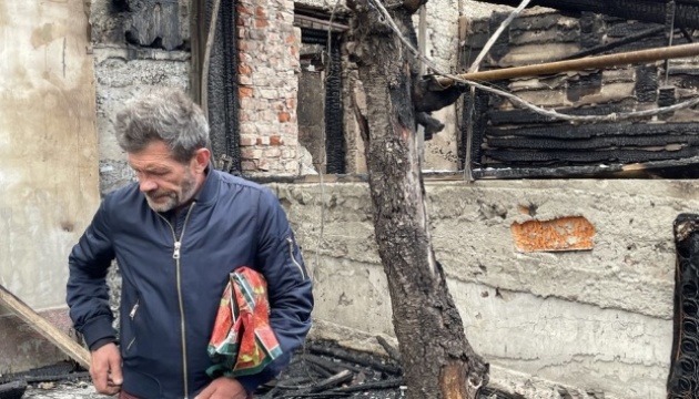 У Харкові в результаті ракетного обстрілу залишився без житла батько Героя Небесної сотні
