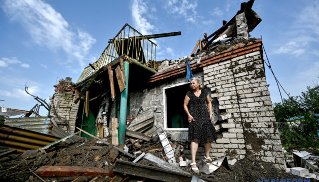 Russen zerstörten an einem Tag mehr als 50 Häuser in Oblast Saporischschja