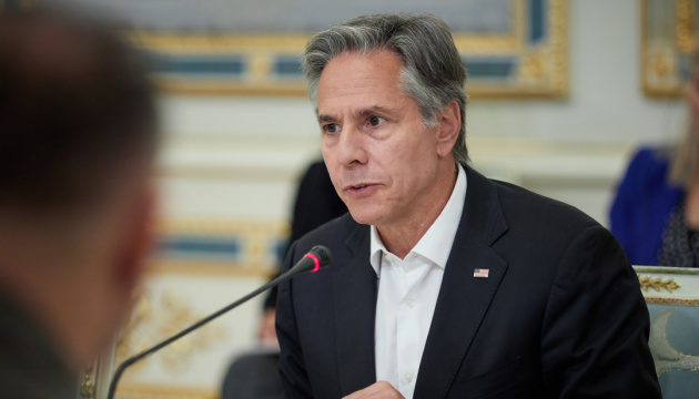 Blinken on Ukraine visit: “Very productive, in many ways meaningful”