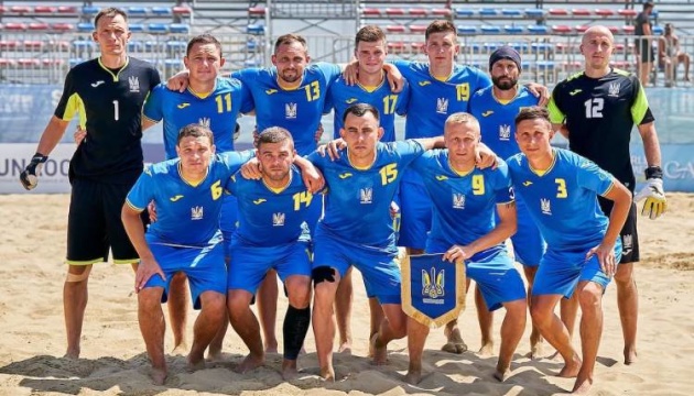 Украина пробилась в «малый» полуфинал Евролиги-2022 по пляжному футболу