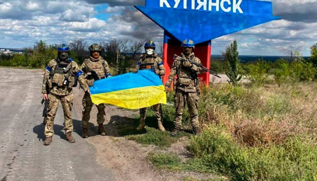 クプヤンシク地区・イジューム地区の解放継続＝ウクライナ軍参謀本部