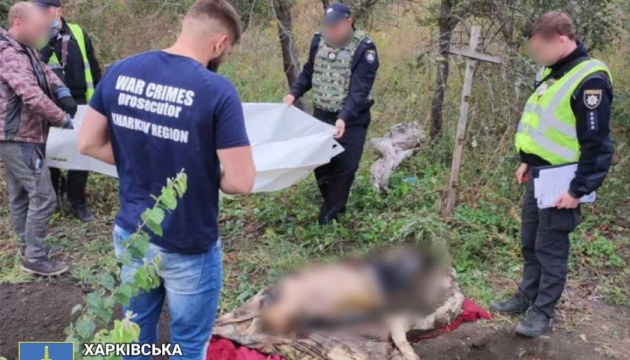 Bodies of four tortured civilians found in liberated village in Kharkiv region