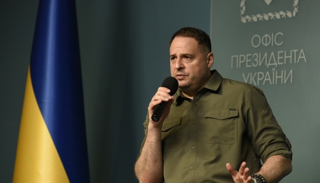 Yermak refutes Russian fake reports about Ukraine Army’s tactics regarding Kherson