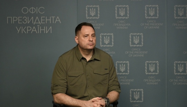 Yermak names major tasks for Ukraine in its war with Russia