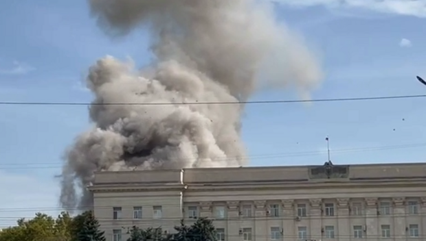 Військові - про вибух у центрі Херсона: «Цілком можливе просто нервове куріння»