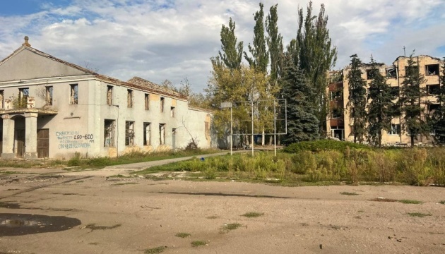 Vysokopillia in Kherson region 80% destroyed