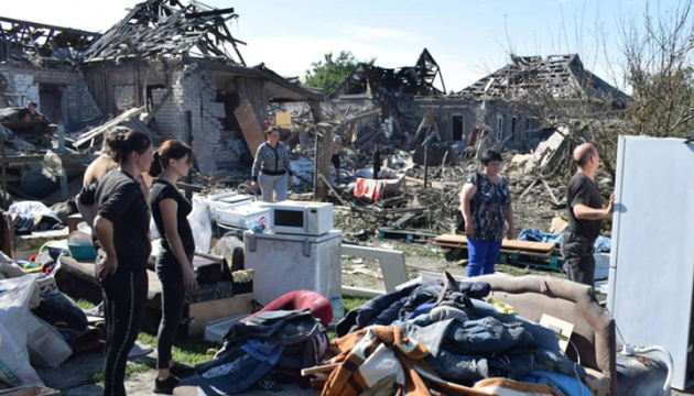 Russian missile attack on Kramatorsk damages more than 30 houses – police