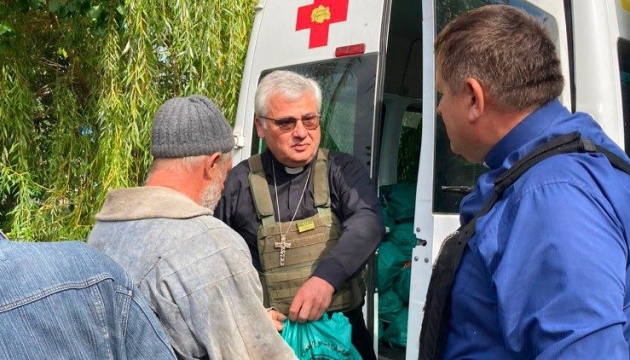 Посланець Папи Римського в Україні потрапив під обстріл на Запоріжжі