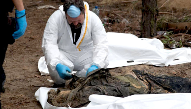 Deputy PM Vereshchuk: Some bodies exhumed in Izium already identified