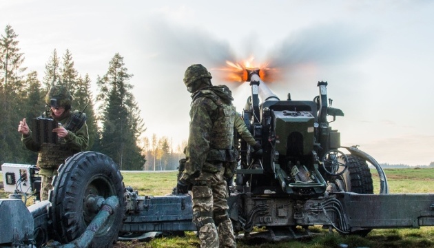 General Staff shows Estonia training Ukrainian military
