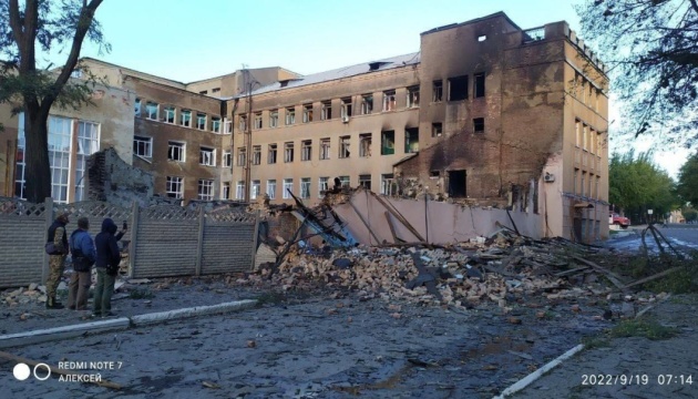 In Region Luhansk russischer Stützpunkt und Militärtechnik der Russen zerstört - Hajdaj